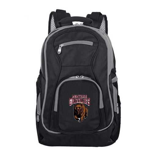CLMGL708: NCAA Montana Grizzlies Trim color Laptop Backpack